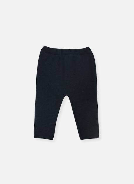 Pantalon bébé matière recyclée Écru+Gris+Nocturne+Pétunia 5 - vertbaudet enfant 