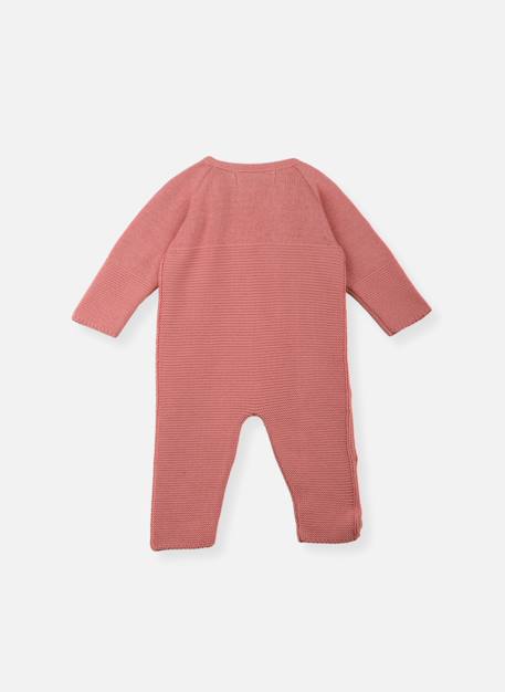 Combinaison bébé en coton Blanc+Bleu danube+Bleu orage+Bouton de rose 11 - vertbaudet enfant 