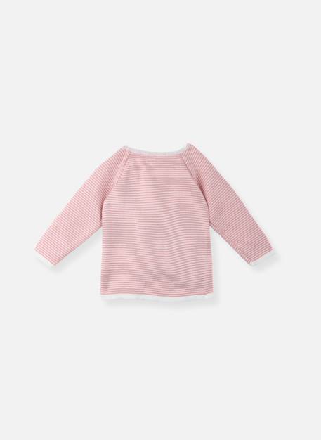 Brassière milleraies bébé Ecru/moutarde+Écru/pétunia+Écru/réglisse 4 - vertbaudet enfant 