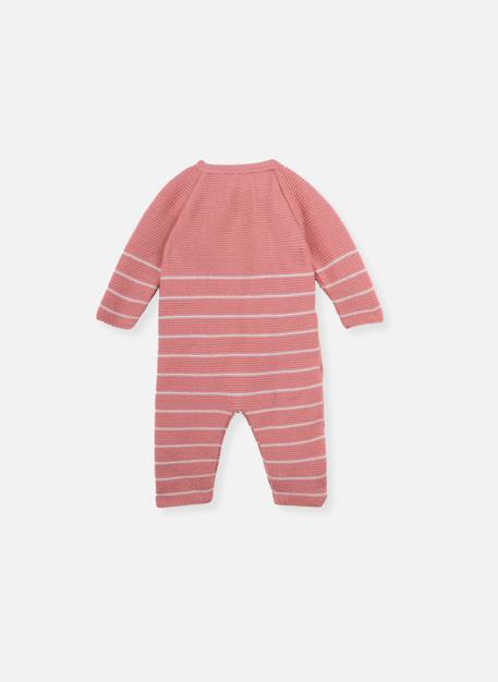 Combinaison bébé matière recyclée Noctune/coquelicot+Nocturne/curry+Pétunia/ecru 7 - vertbaudet enfant 