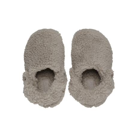 Chaussons enfant à enfiler Beige+Marron+Noir+Rose 12 - vertbaudet enfant 
