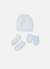 Ensemble bébé bonnet et chaussons Blanc 2 - vertbaudet enfant 