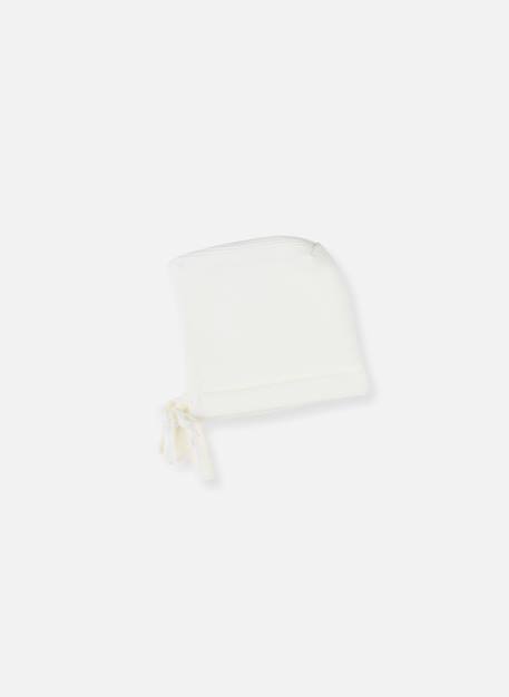 Bonnet béguin bébé Écru 2 - vertbaudet enfant 