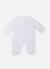 Combinaison bébé nid d'abeille Blanc+Bleu tradewinds+Rose misty 1 - vertbaudet enfant 