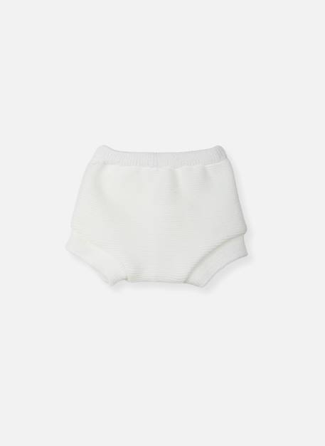 Culottons bébé Écru+Gris vert+Rose misty 1 - vertbaudet enfant 