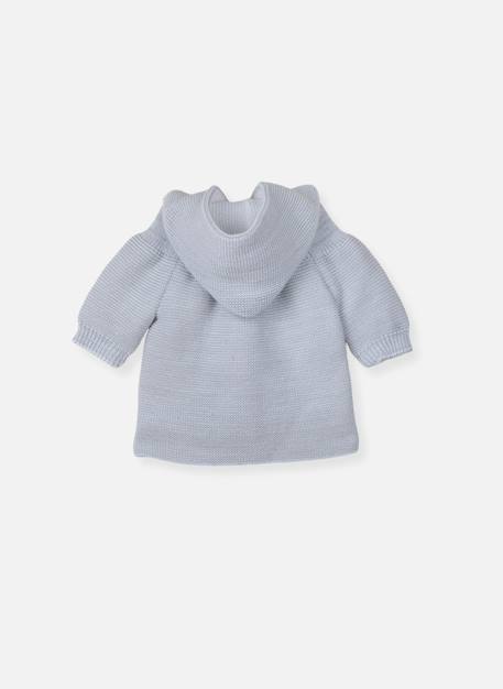 Paletot bébé Blanc+Bleu layette+Gris+Rose layette 6 - vertbaudet enfant 