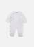 Combinaison bébé en coton Blanc+Bleu danube+Bleu orage+Bouton de rose 1 - vertbaudet enfant 