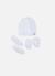 Ensemble bébé bonnet et chaussons Blanc 1 - vertbaudet enfant 