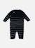 Combinaison bébé matière recyclée Noctune/coquelicot+Nocturne/curry+Pétunia/ecru 4 - vertbaudet enfant 