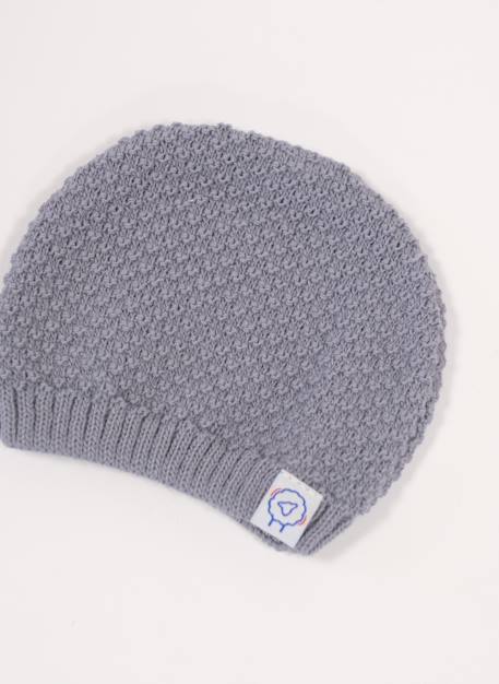 Bonnet bébé tricot Blanc+Bleu tradewinds+Rose misty 4 - vertbaudet enfant 