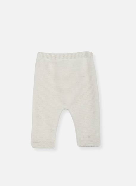Pantalon bébé matière recyclée Écru+Gris+Nocturne+Pétunia 2 - vertbaudet enfant 