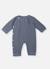 Combinaison bébé nid d'abeille Blanc+Bleu tradewinds+Rose misty 3 - vertbaudet enfant 