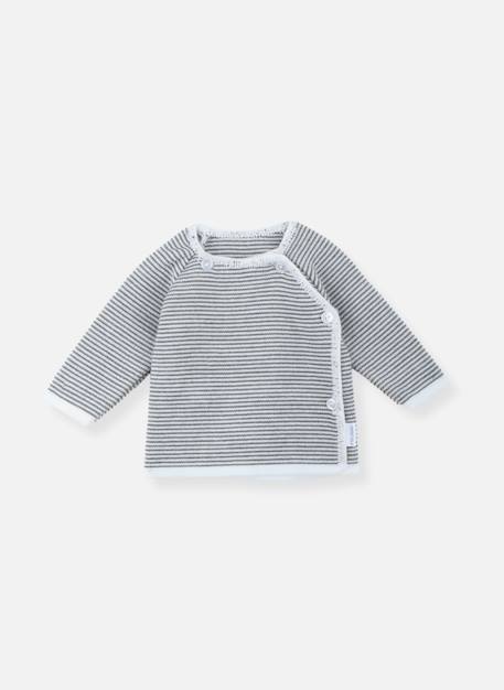 Brassière milleraies bébé Ecru/moutarde+Écru/pétunia+Écru/réglisse 5 - vertbaudet enfant 