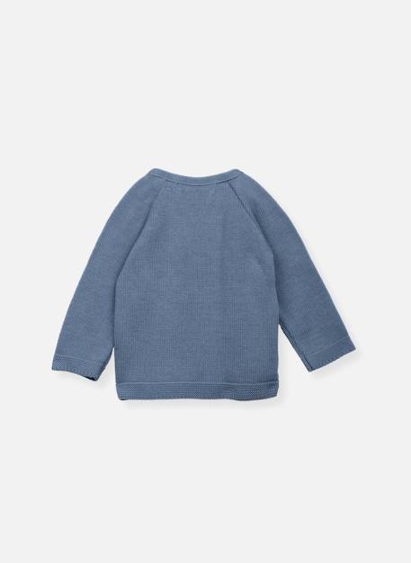 Brassière en coton bébé Blanc+Bleu danube+Bleu orage+Bouton de rose 7 - vertbaudet enfant 
