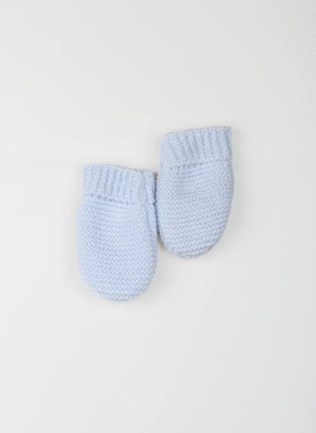 Moufles bébé Blanc+Bleu layette+Gris+Rose layette 4 - vertbaudet enfant 
