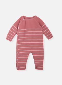 Combinaison bébé marinière  - vertbaudet enfant