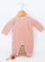 Combinaison bébé nid d'abeille Blanc+Bleu tradewinds+Rose misty 8 - vertbaudet enfant 