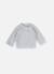 Brassière bébé nid d'abeille Blanc+Gris pur 3 - vertbaudet enfant 