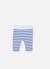 Pantalon bébé marinière Blanc/bleu nuit+Blanc/coquelicot 1 - vertbaudet enfant 