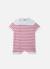 Combi short bébé en coton Bleu / ecru+Ecru / bleu+Ecru / fuchsia+Ecru / orange+Ecru / vert 5 - vertbaudet enfant 