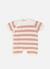 Combi short bébé Écru/marine+Écru/rose misty 4 - vertbaudet enfant 