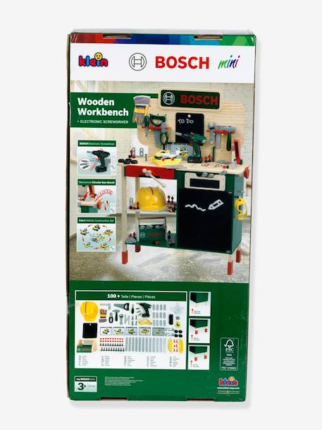 Etabli en bois de pin multicolore 9 - vertbaudet enfant 
