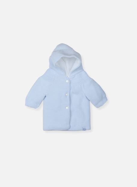 Paletot bébé Blanc+Bleu layette+Gris+Rose layette 3 - vertbaudet enfant 