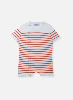 Combi short bébé en coton  - vertbaudet enfant