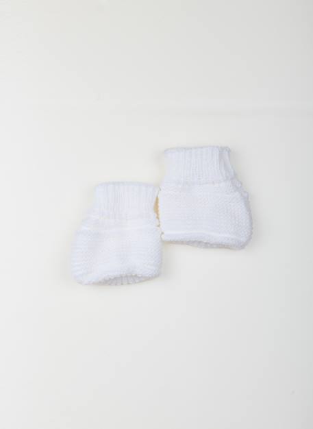 Bottons bébé Blanc+Gris 2 - vertbaudet enfant 