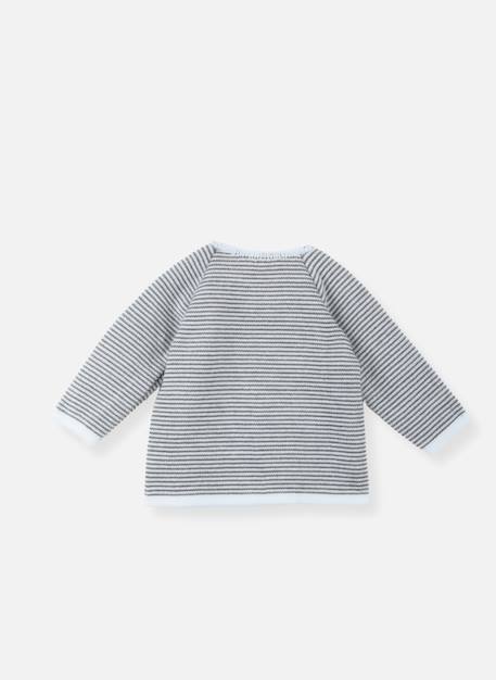 Brassière milleraies bébé Ecru/moutarde+Écru/pétunia+Écru/réglisse 6 - vertbaudet enfant 