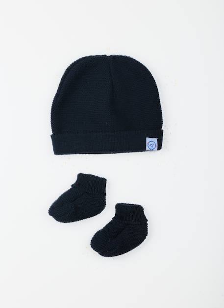 Mini trousseau de naissance - éco responsable Écru+Gris+Jungle+Nocturne+Pétunia 8 - vertbaudet enfant 