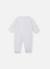 Combinaison bébé en coton Blanc+Bleu danube+Bleu orage+Bouton de rose 2 - vertbaudet enfant 