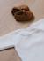 Brassière avec col brodé bébé Blanc 3 - vertbaudet enfant 