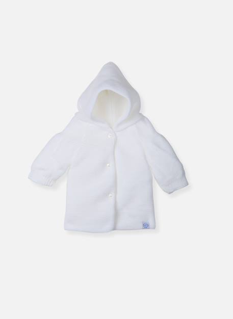 Paletot bébé Blanc+Bleu layette+Gris+Rose layette 1 - vertbaudet enfant 