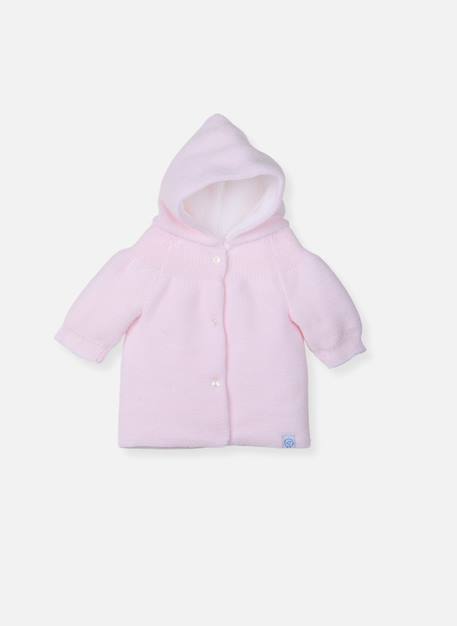 Paletot bébé Blanc+Bleu layette+Gris+Rose layette 7 - vertbaudet enfant 