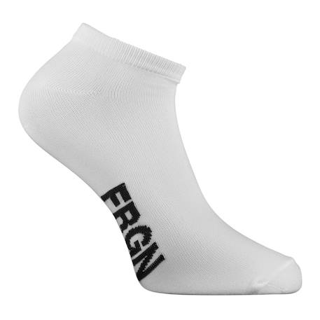 Lot de 6 paires de chaussettes tiges courtes junior freegun blanc Blanc/noir 2 - vertbaudet enfant 