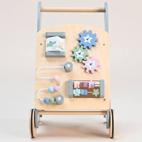 Chariot d'activité Beige, rose, gris+Gris 11 - vertbaudet enfant 