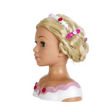 Tête à coiffer Princesse coralie Rose 4 - vertbaudet enfant 