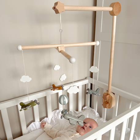 Mobile en bois Avions & montgolfière 6 - vertbaudet enfant 