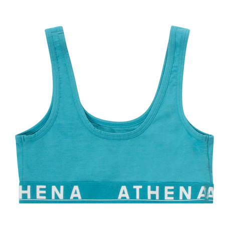 Brassière à bretelles larges fille easy color athena fille Lagon 2 - vertbaudet enfant 