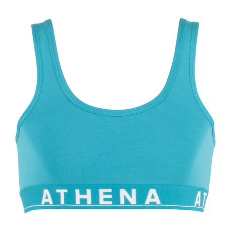 Brassière à bretelles larges fille easy color athena fille Lagon 1 - vertbaudet enfant 