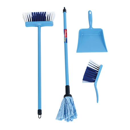 Set de ménage Vileda 4 pièces Bleu 3 - vertbaudet enfant 