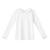 T-shirt  col claudine  à manches longues  sophia Blanc or 3 - vertbaudet enfant 