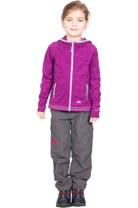 Veste   goodness Bleu+Violet chiné 8 - vertbaudet enfant 