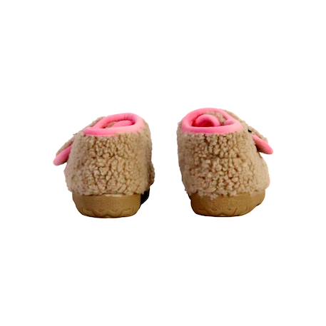 Chaussons  à scratch Beige+Mostaza+Rosa 4 - vertbaudet enfant 