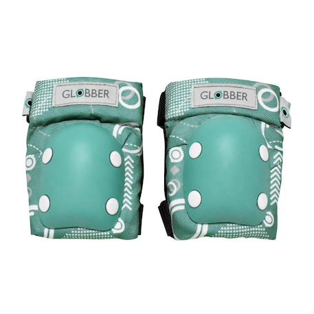 Set 2 protections imprimés enfants xxs (coudes et genoux) Rose pastel+Vert emeraude+Vert sauge 5 - vertbaudet enfant 