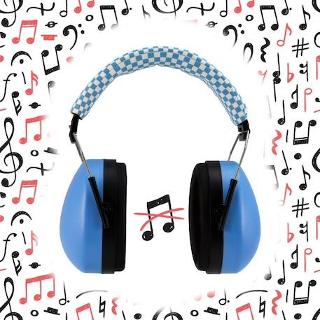 Casque anti-bruit -29db bleu - jouet éducatif pour enfants Multi-coloured 5 - vertbaudet enfant 