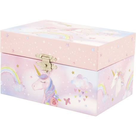 Coffret musical licorne arc-en-ciel Rose 2 - vertbaudet enfant 