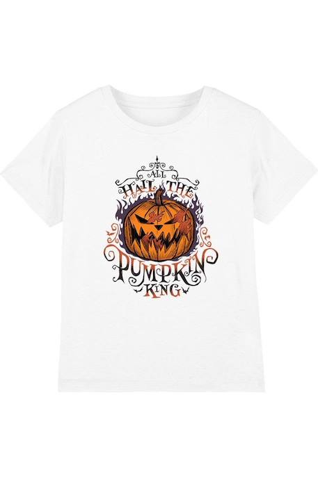 Fille-T-shirt coton hail the pumpkin king