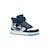 Baskets montantes  à scratch Superman Marine blanc 1 - vertbaudet enfant 